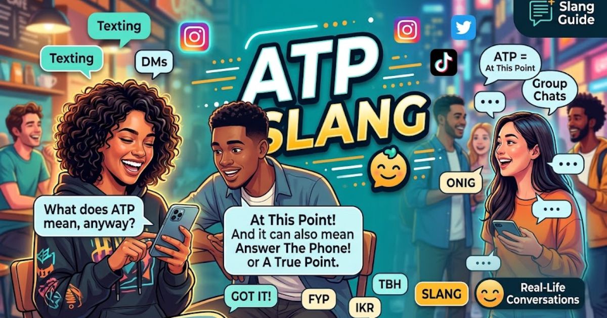 ATP Meaning Slang: Real-Life Conversations