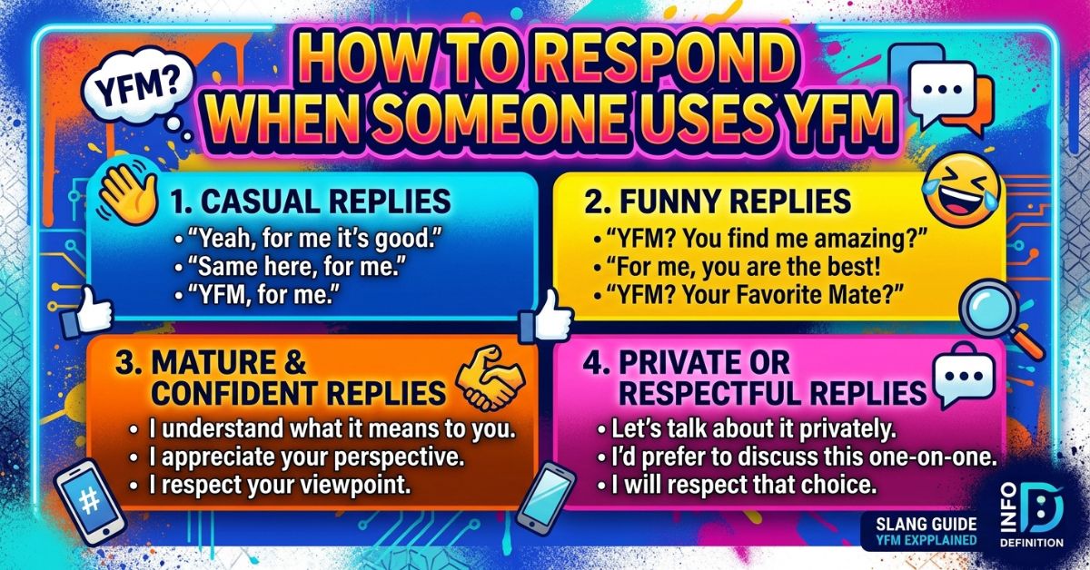 How to Respond When Someone Uses YFM