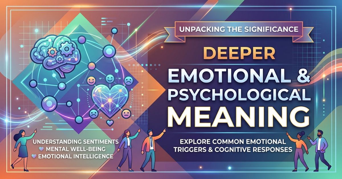 Emotional & Psychological Meaning