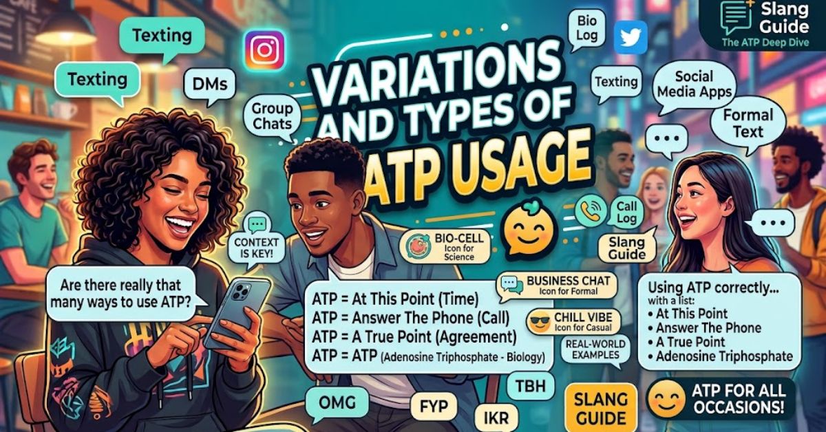 Variations and Types of ATP Usage