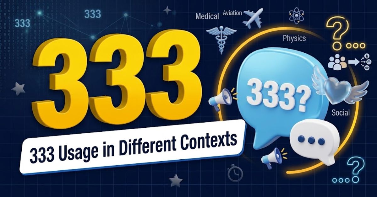 333 Usage in Different Contexts