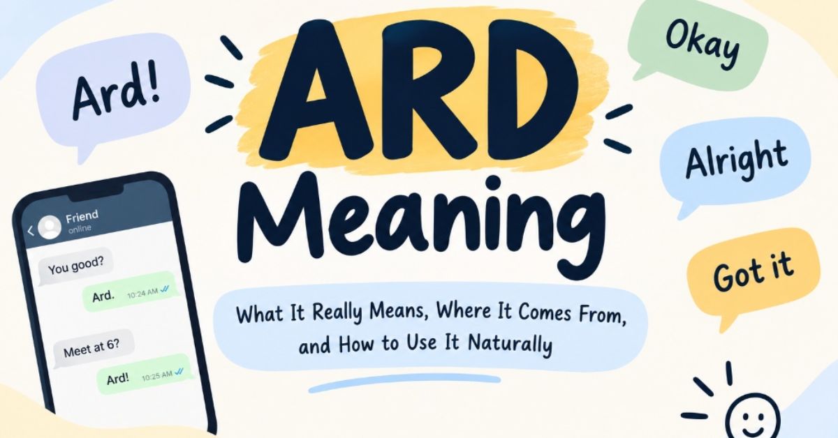 ARD Meaning