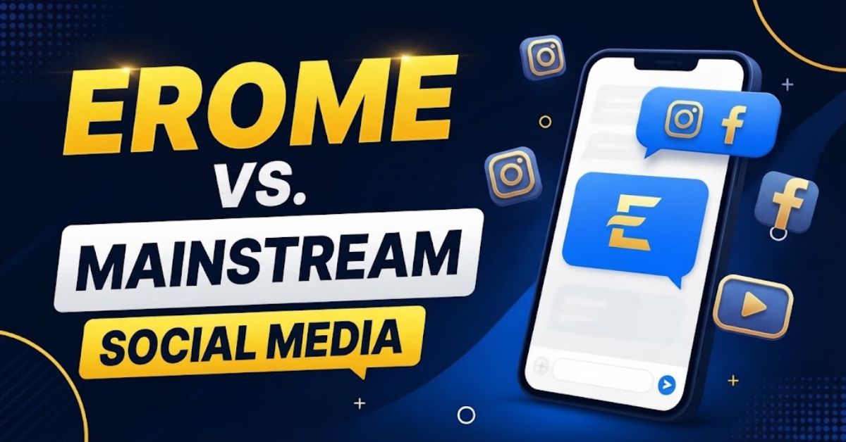 Erome vs. Mainstream Social Media