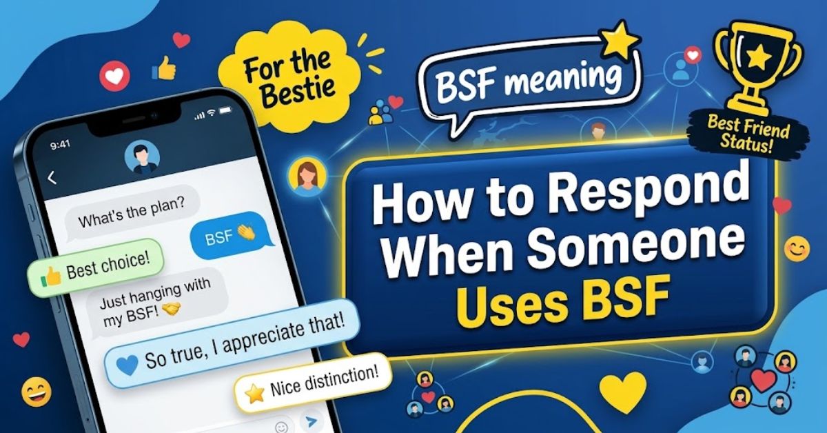 How to Respond When Someone Uses BSF