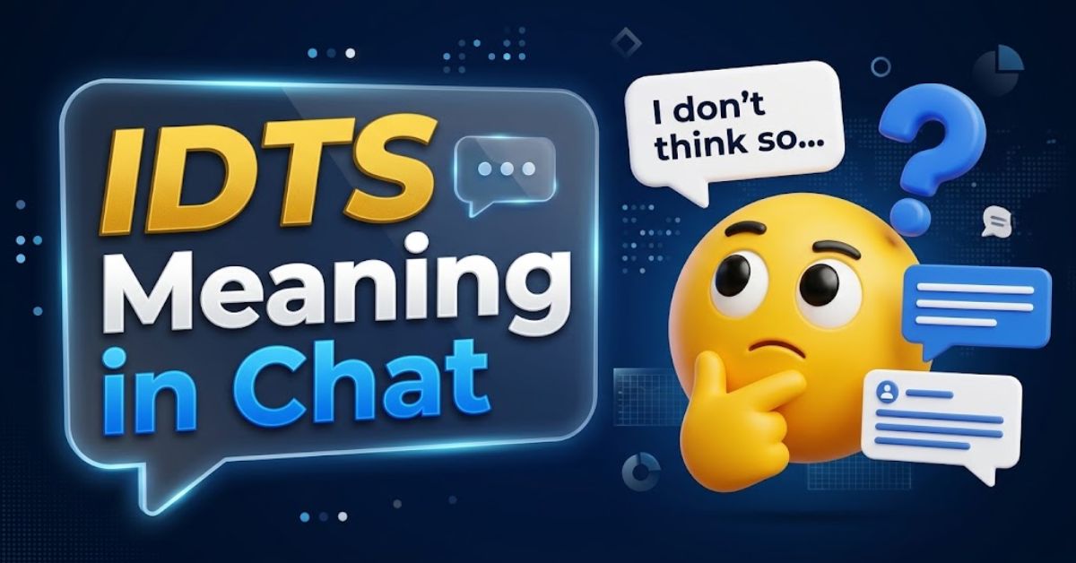 IDTS meaning in chat