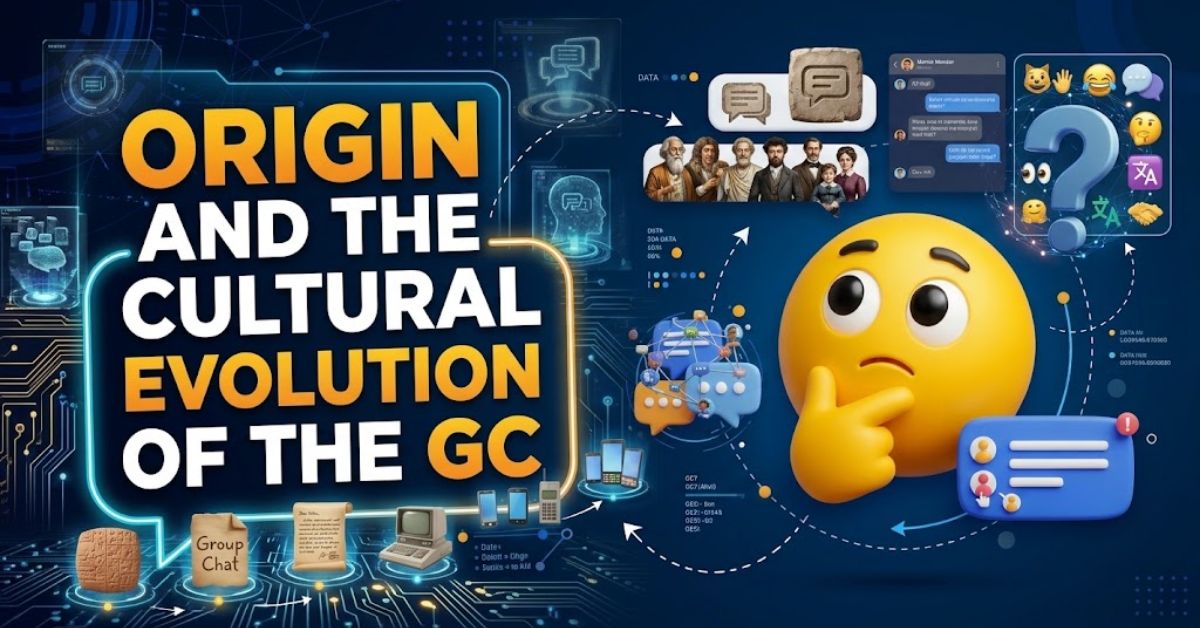Origin and the Cultural Evolution of the GC